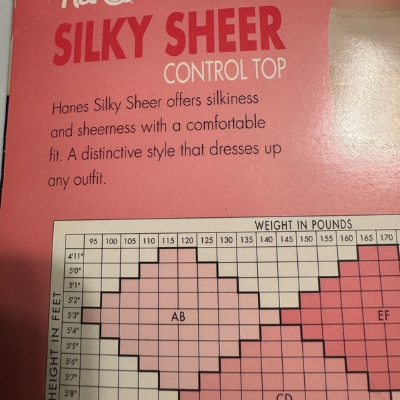 Hanes Silk Reflections Hosiery Size CD Pearl, Jet, Barely There, Navy NWT - Picture 10 of 15